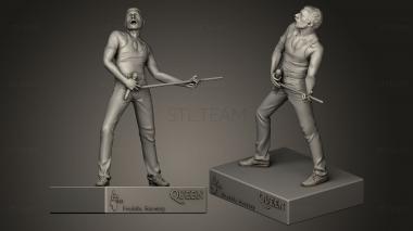 3D model Freddie Mercury (STL)